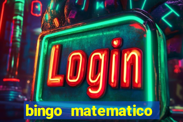 bingo matematico para ensino medio
